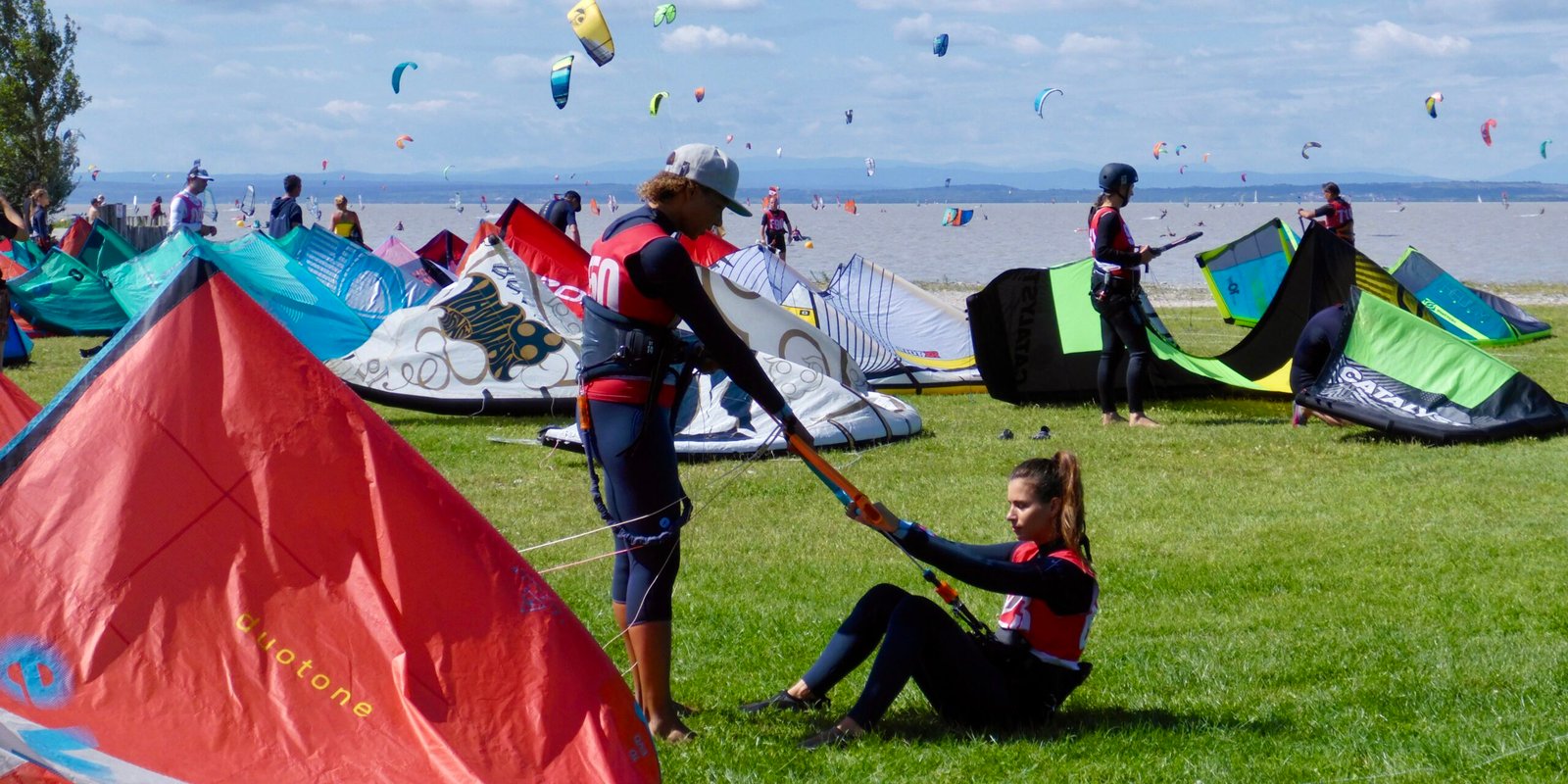 kitesurfing lessons at Neusiedler See