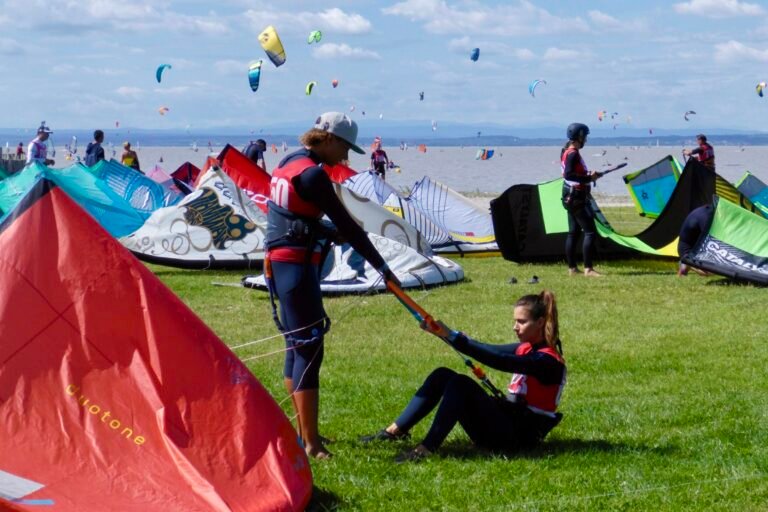 kitesurfing lessons at Neusiedler See